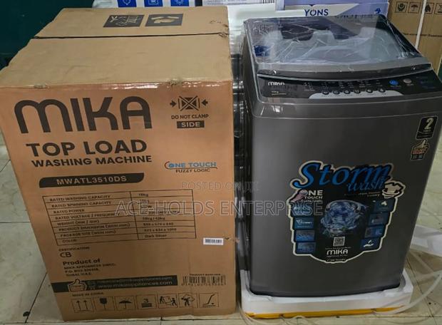 Mika 10kg Fully Automatic Top Load Washing Machine ( 550watts)