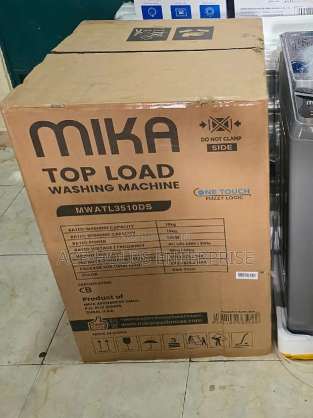 Mika 10kg Fully Automatic Top Load Washing Machine ( 550watts) - thumbnail 2