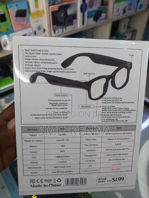 Ai Smart Glasses With Camera for Photo and Video