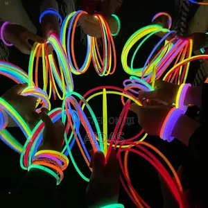 100 PCS Glow Sticks – Neon Party Glow Bracelets Necklaces
