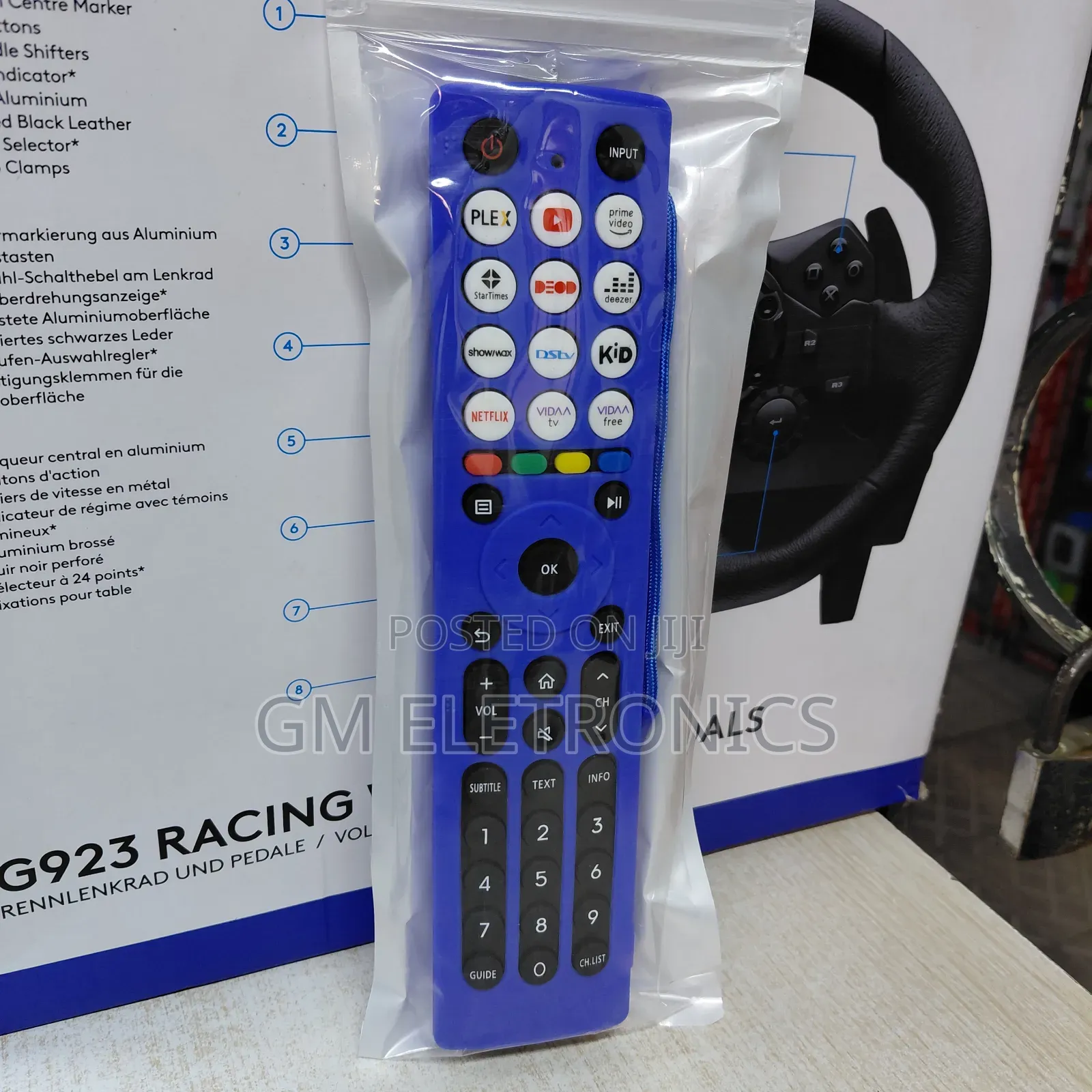 En2j36h Remote for Uled, Oled, and Vidaa Smart Hisense TVS + Cover