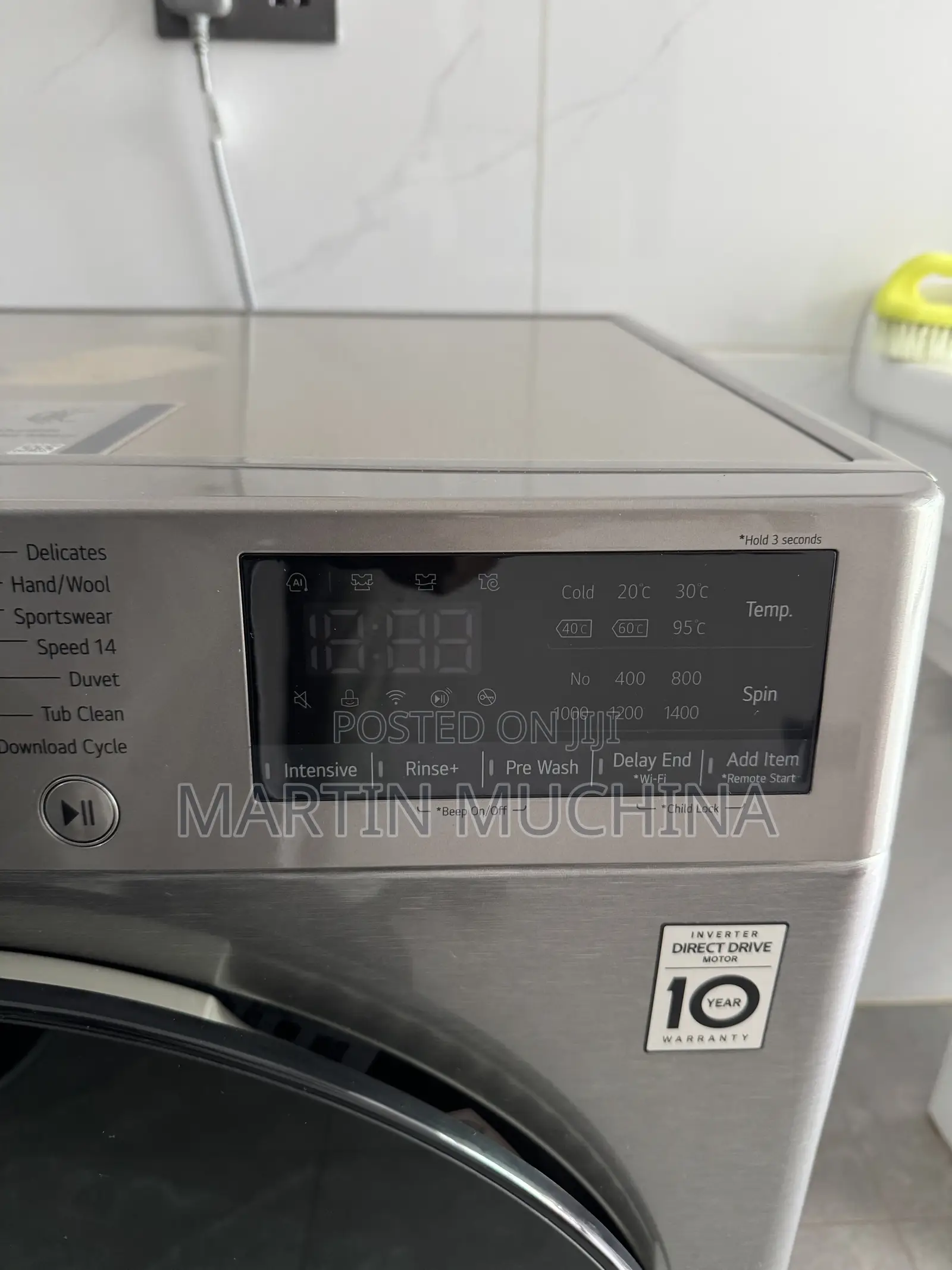 Lg 11kg Front Load Washing Machine
