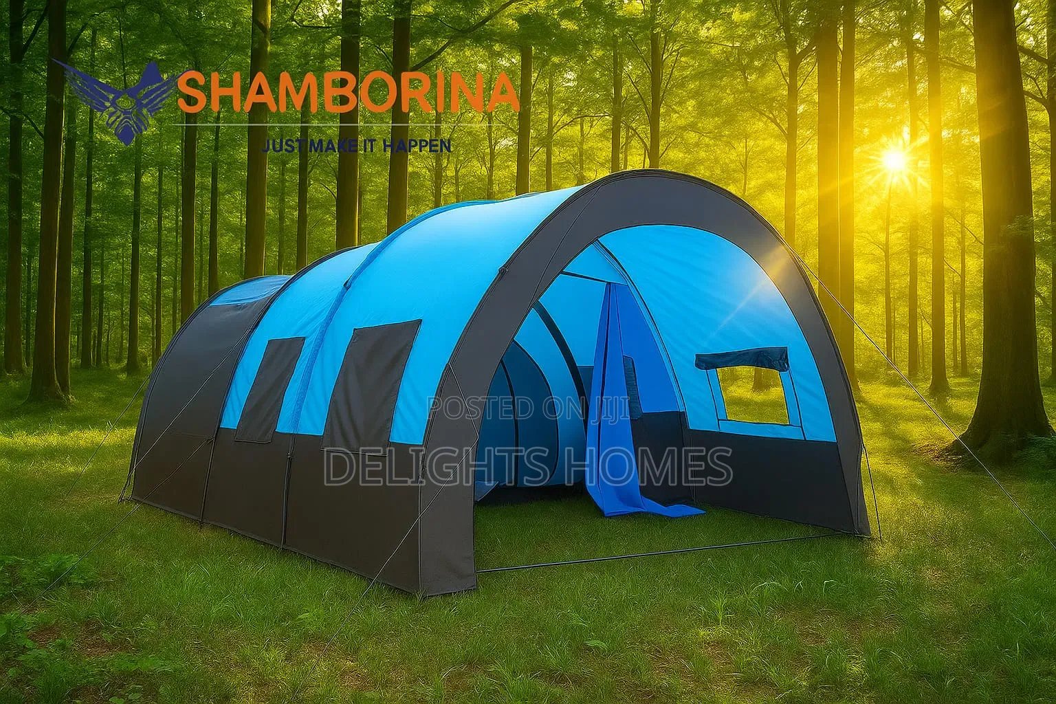 3 in 1 Partitioned Tents