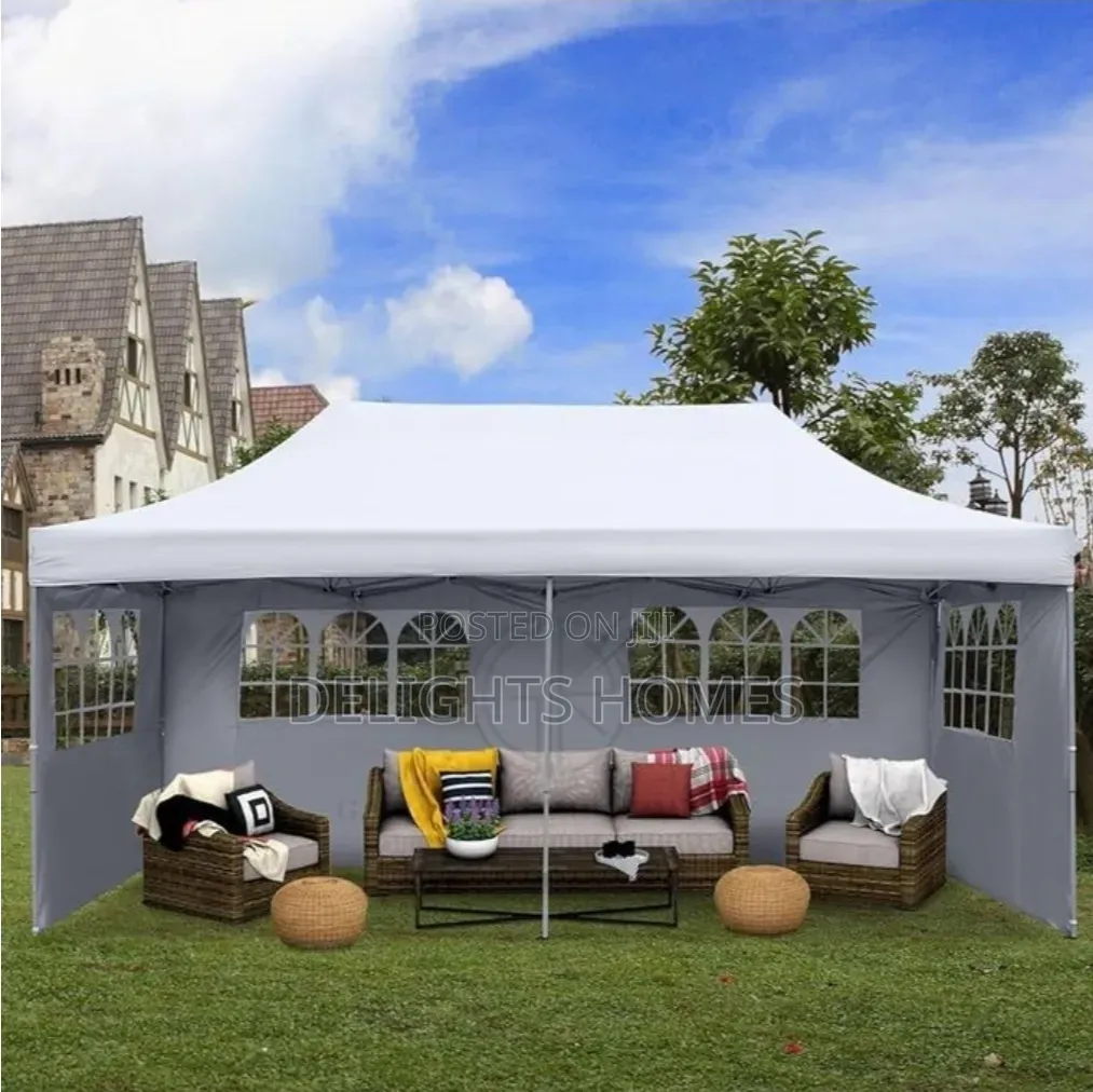Canopy Tent Gazebo With Windows 3 by 6 MTRS