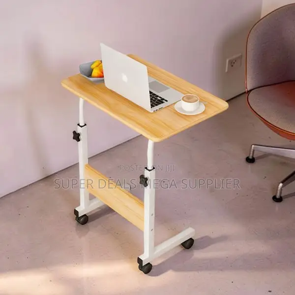 Modern Height Adjustable Multipurpose Laptop Table With Wheels