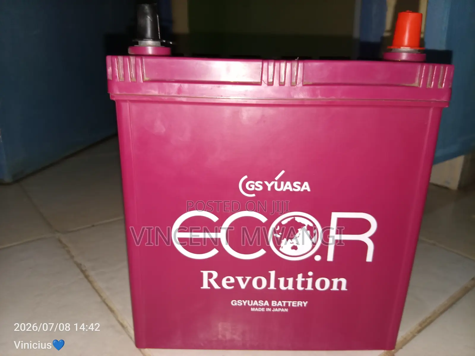 Original Gs Yuasa Ecor Revolution Battery