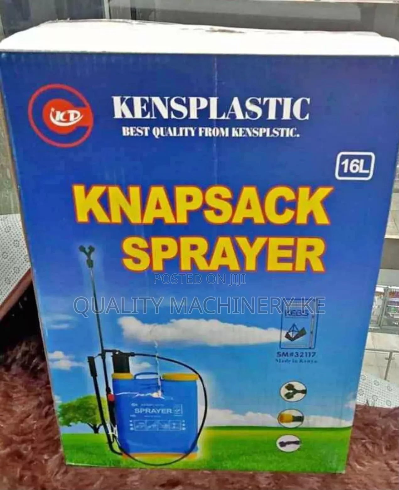 Easy to Use Manual Knapsack Sprayer 16litres
