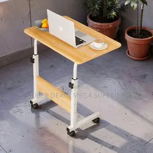 Flexible Height Adjustable Multipurpose Laptop Table With Wheels