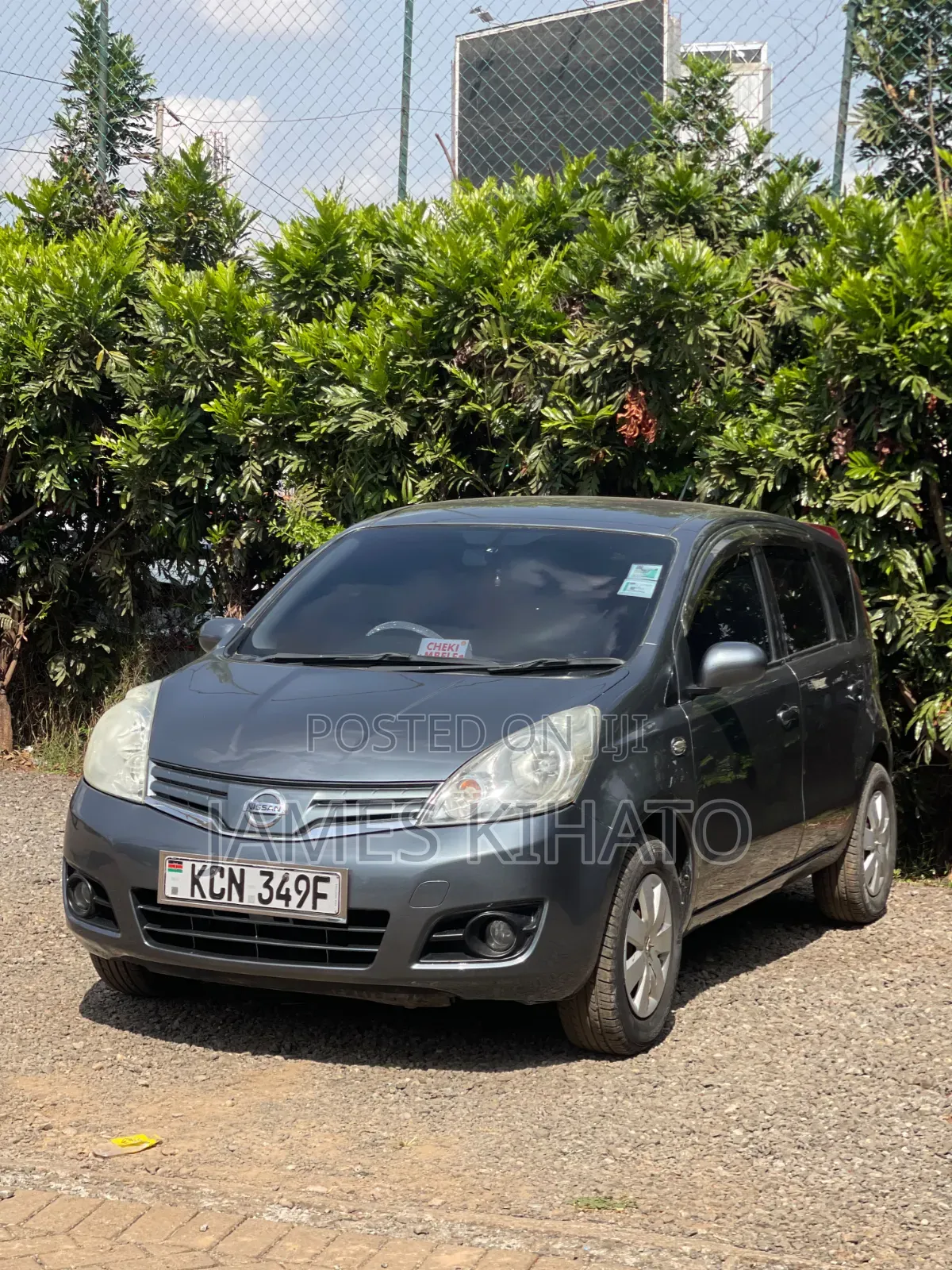 Nissan Note 2010 Gray