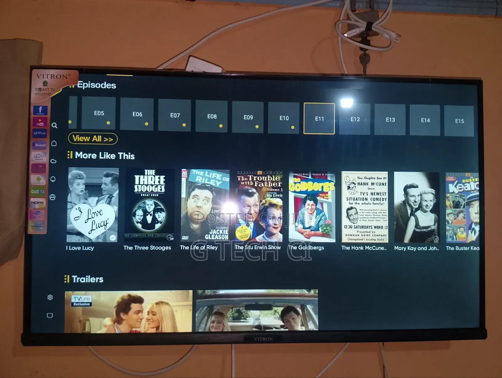 Tv Mounting for All Tv Sizes(Tv Bracket Included for Sizes 14"—43")