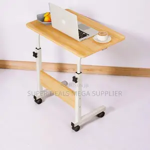 Comfortable Height Adjustable Multipurpose Laptop Table With Wheels