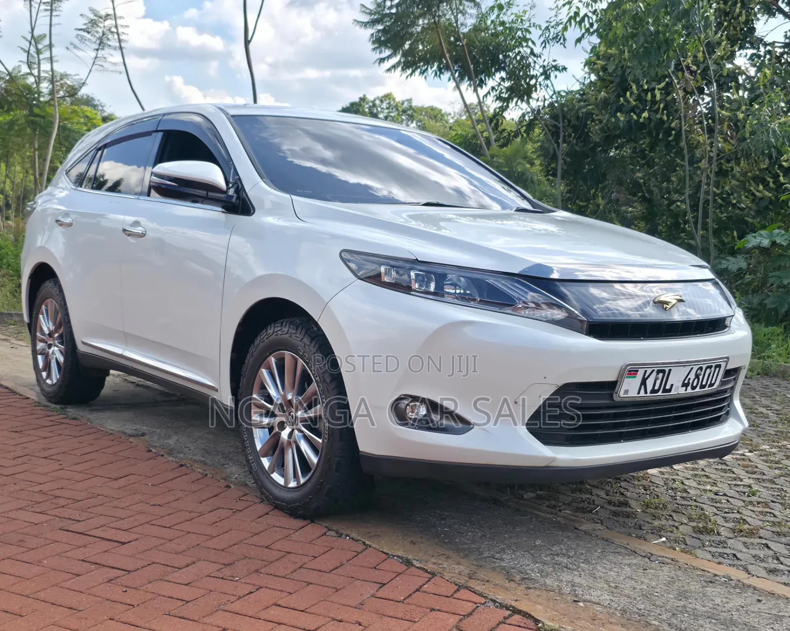 Toyota Harrier 2015 White