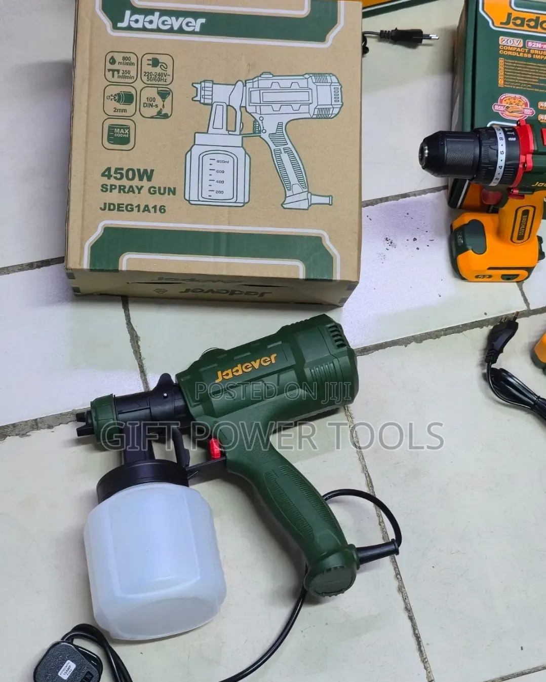 Jadever Electric Spray Gun 450w/Electric 450w Spray Gun
