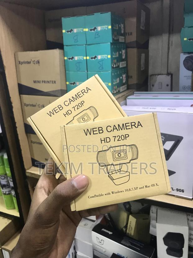 720p Webcam Plug Play Usb - 30fps Hd Video With Mic - main view