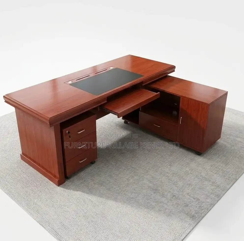 1800mm Mahogany Executive Office Table