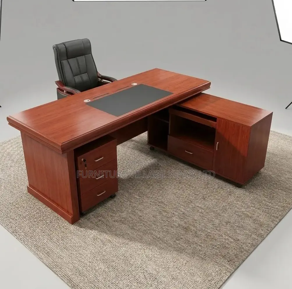 1800mm Mahogany Executive Office Table