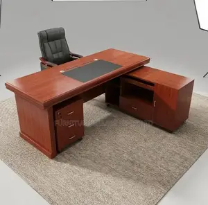 1800mm Mahogany Executive Office Table