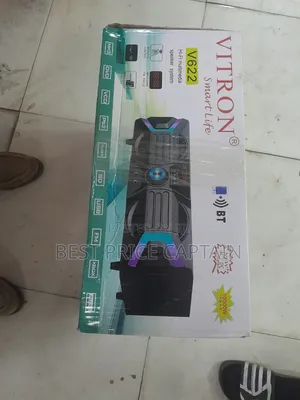 *Vitron Xbox Speaker With Bluetooth,Usb,Mp3, Fm Radio Ac/Dc V622