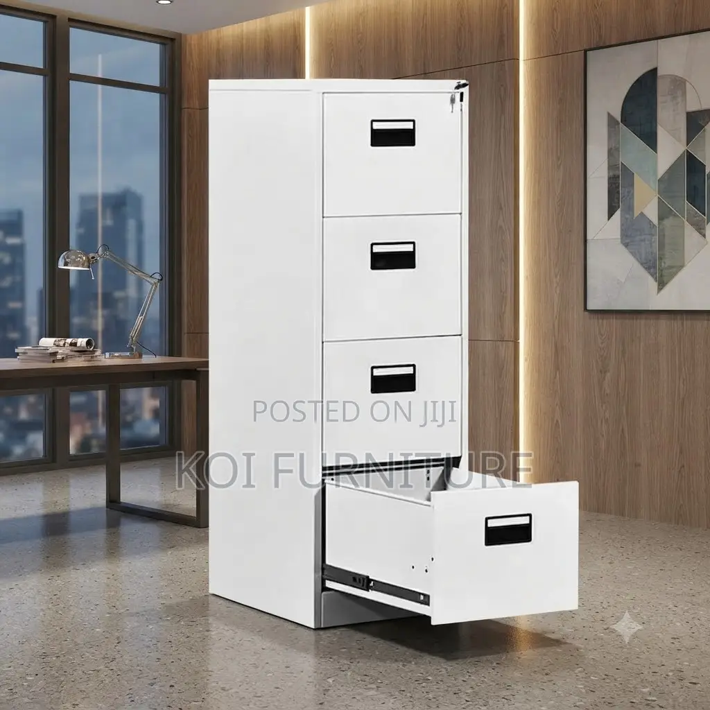 Office Cabinet; Four Lockers Drawer Proer Steel Office Store Cabinet
