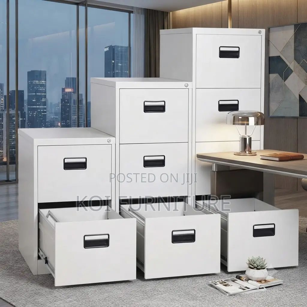 Office Cabinet; Four Lockers Drawer Proer Steel Office Store Cabinet