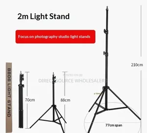 Adjustable Tripod Stand for Photography, Video Live Streaming
