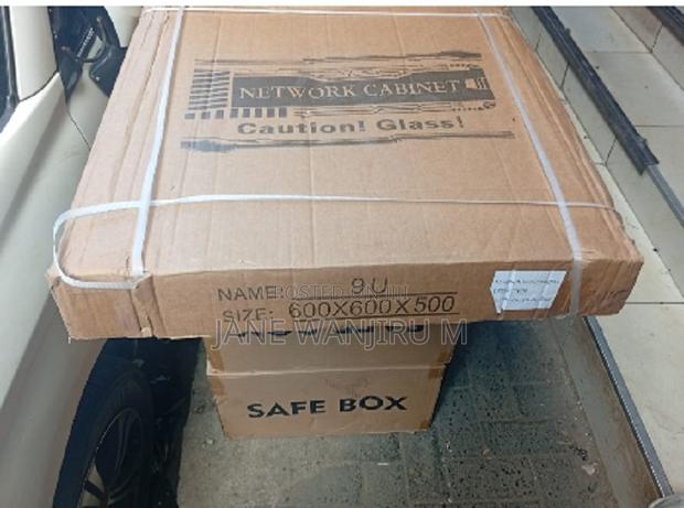 Heavy-Duty 9u 600×600 Data Network Cabinet - main view