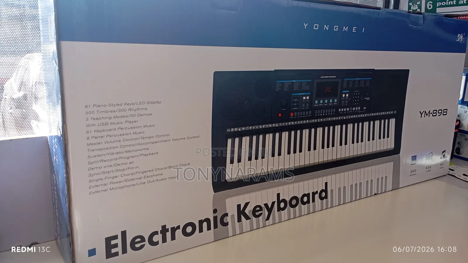 New Electronic Keyboard Ym-898