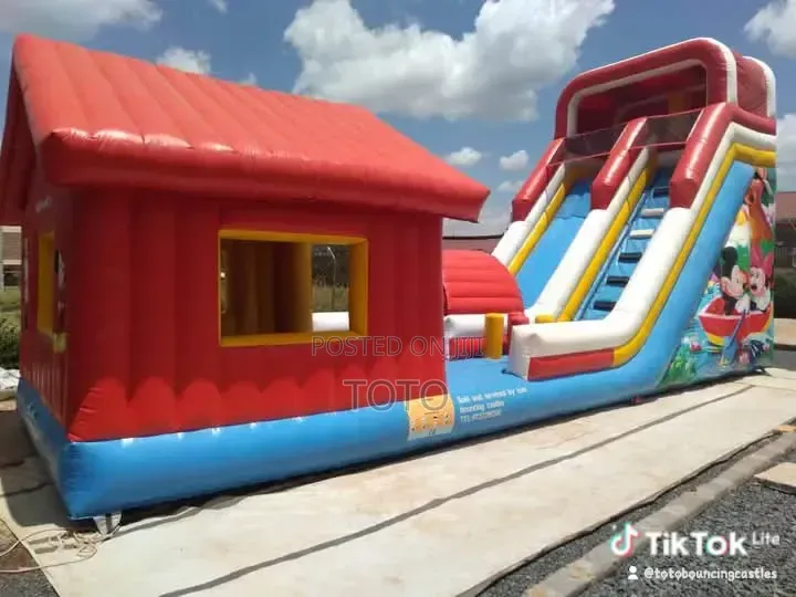 Commercial Inflatable Bouncing Castles.