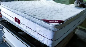 Orthopaedic Spring Mattress - Grey, Firm, 35-65kg - 5*6 10" Inches