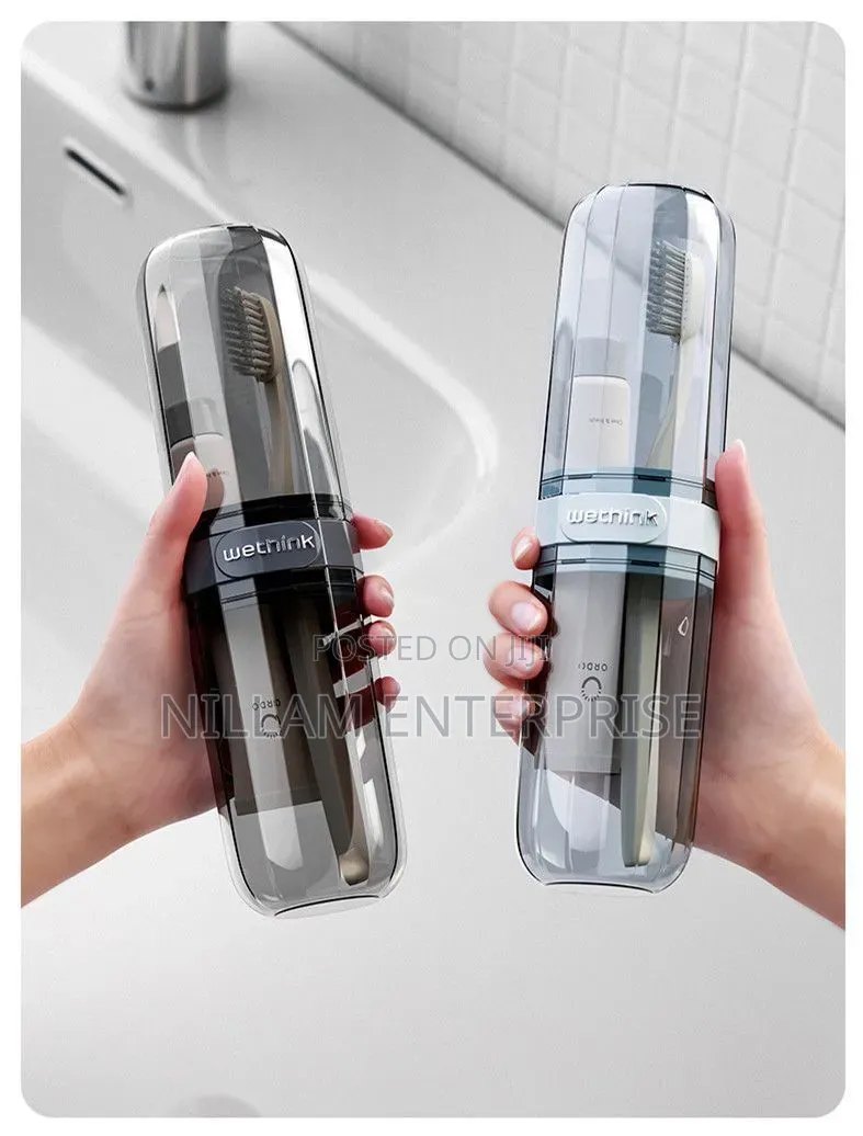 Portable Travel Toothbrush/Toothpaste Holder