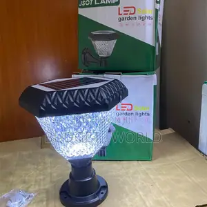 Solar Powered Gate Fence Light – RGB Decorative Led With Auto Senso