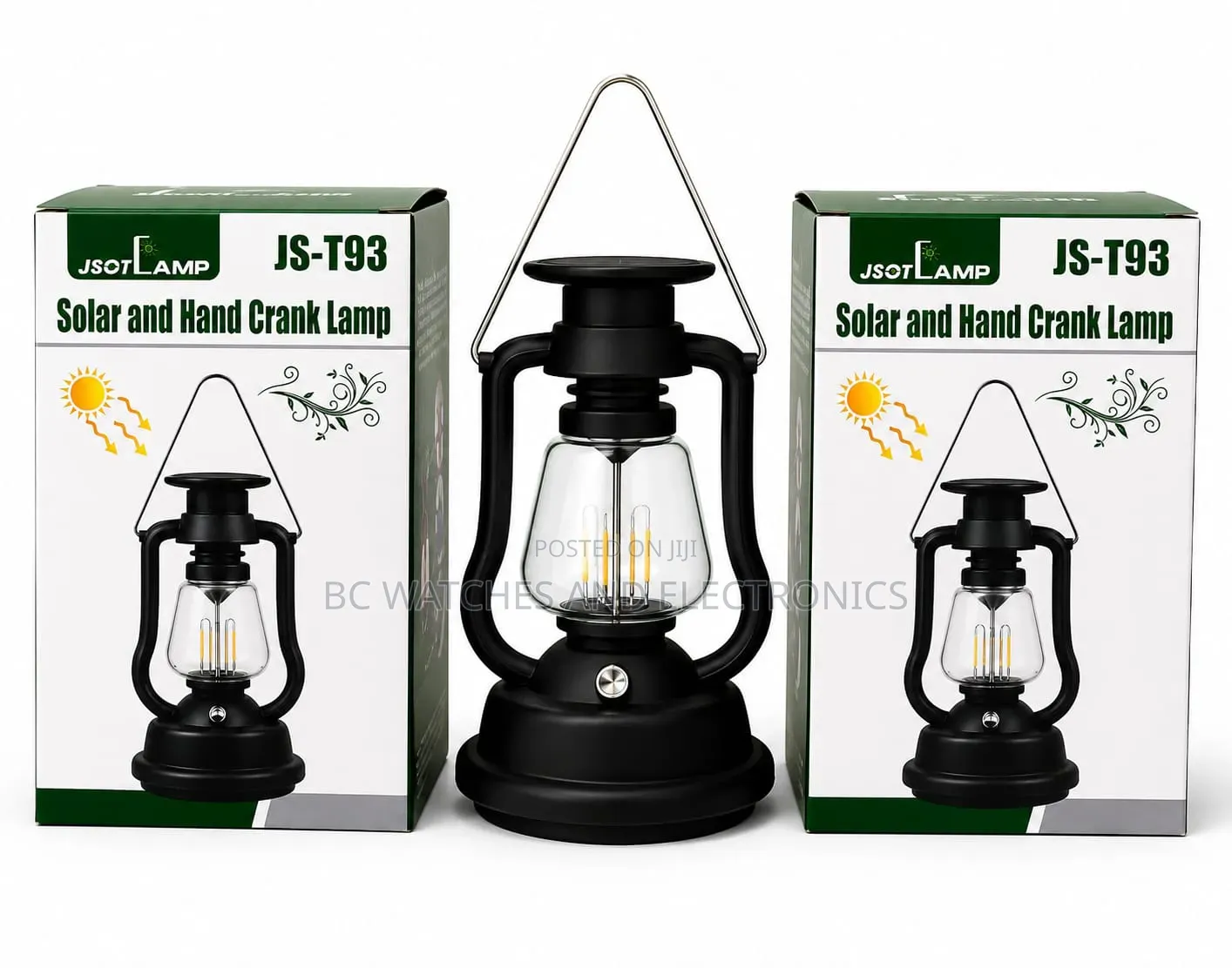 Jsot Lamp Js-T93 Solar and Hand Crank Lamp