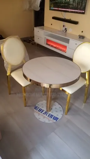 Goldish Dinning Table Dinning Set With Chairs