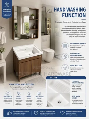 Handwash Function Vanity Cabinet