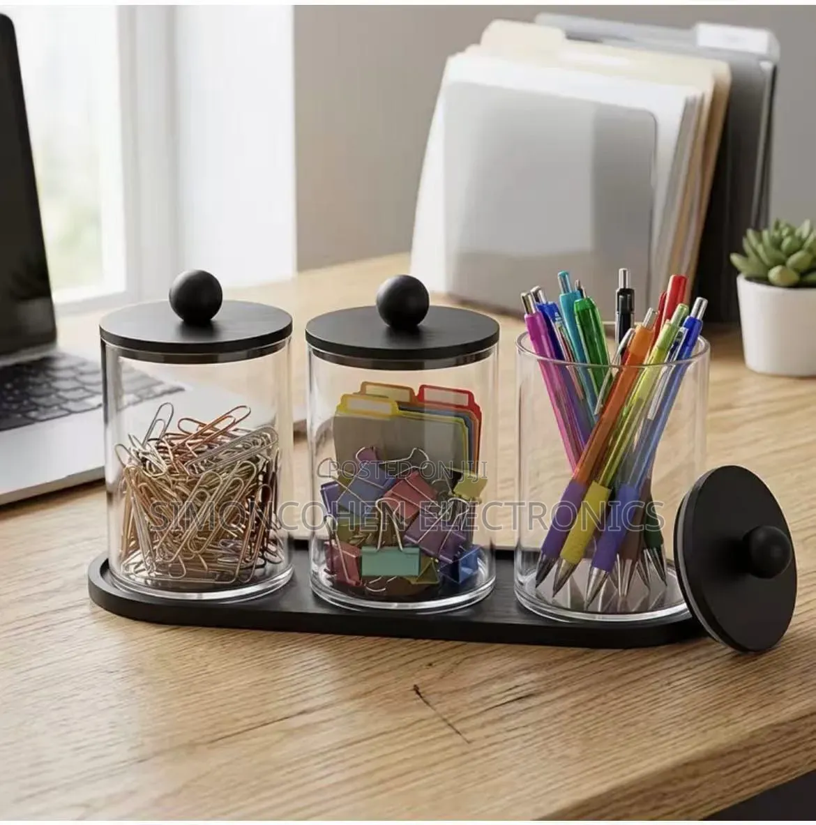 3-Pack Bathroom Organizer Set