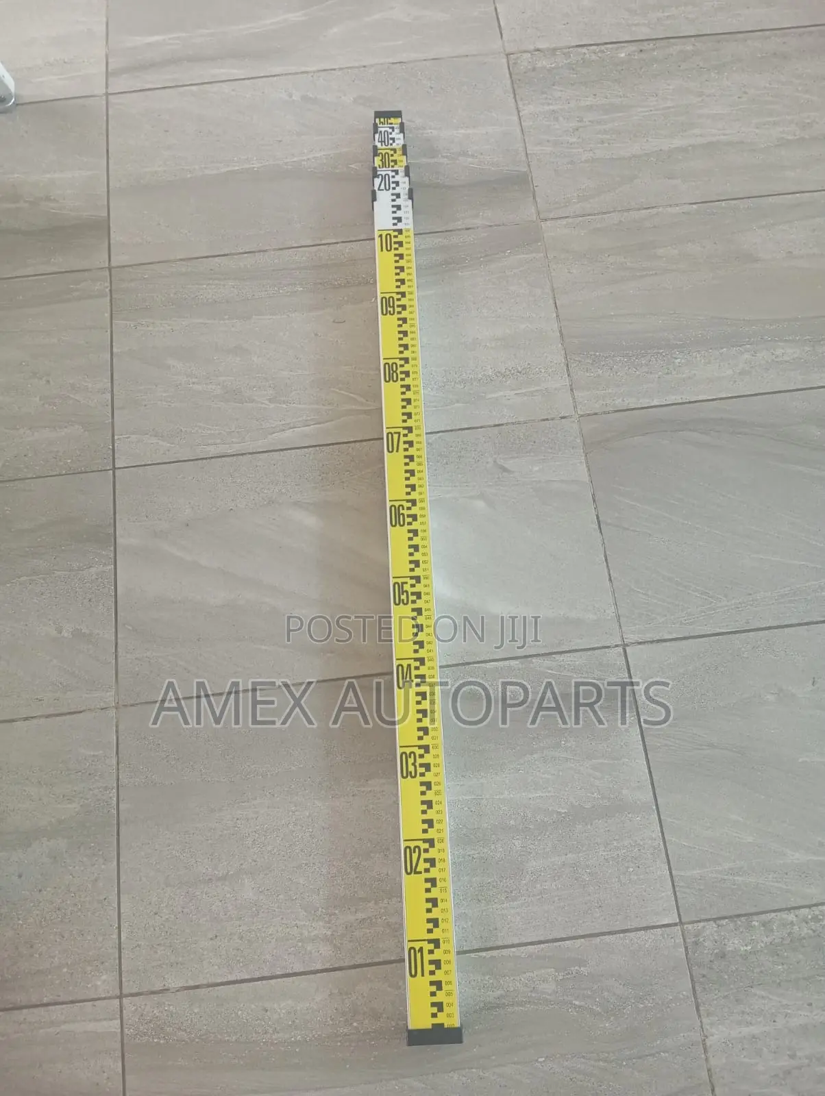 Aluminum Levelling Staff (5m 5 Section)