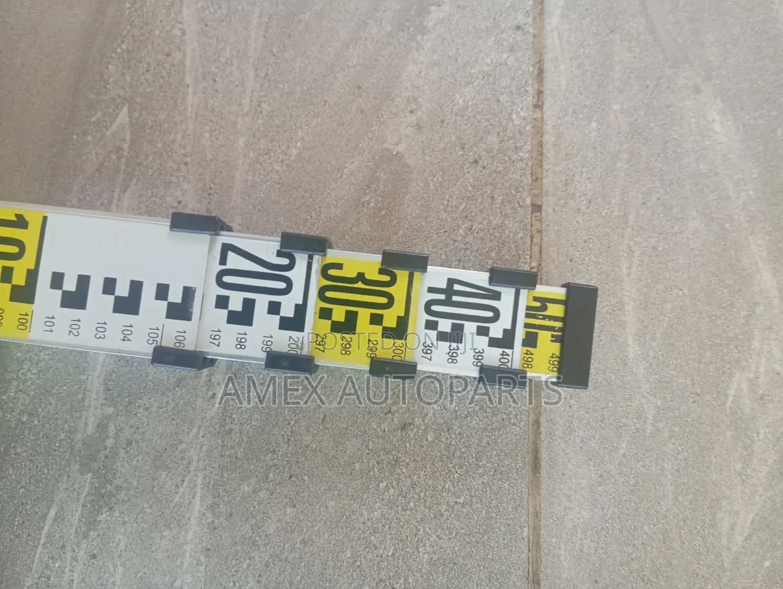 Aluminum Levelling Staff (5m 5 Section)
