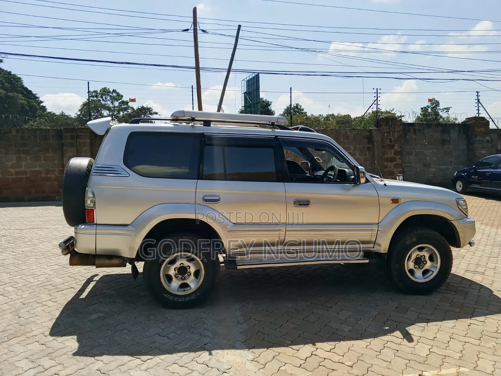 Toyota Land Cruiser Prado 2000 Silver