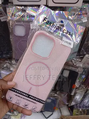 iPhone 14 Pro Max Translucent Candy-Pink Finish Case