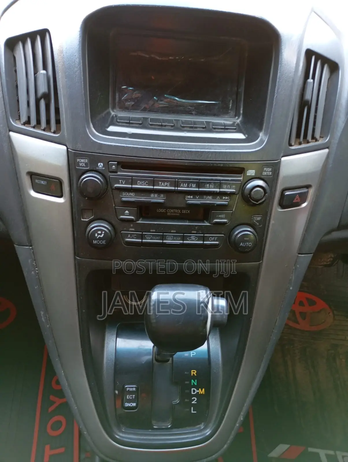 Toyota Harrier 2002 Black