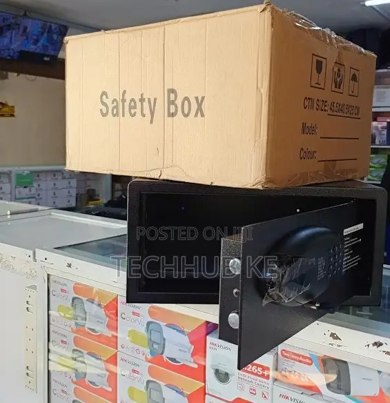 Digital Fireproof Safe Box With Keypad For Homes And Office.