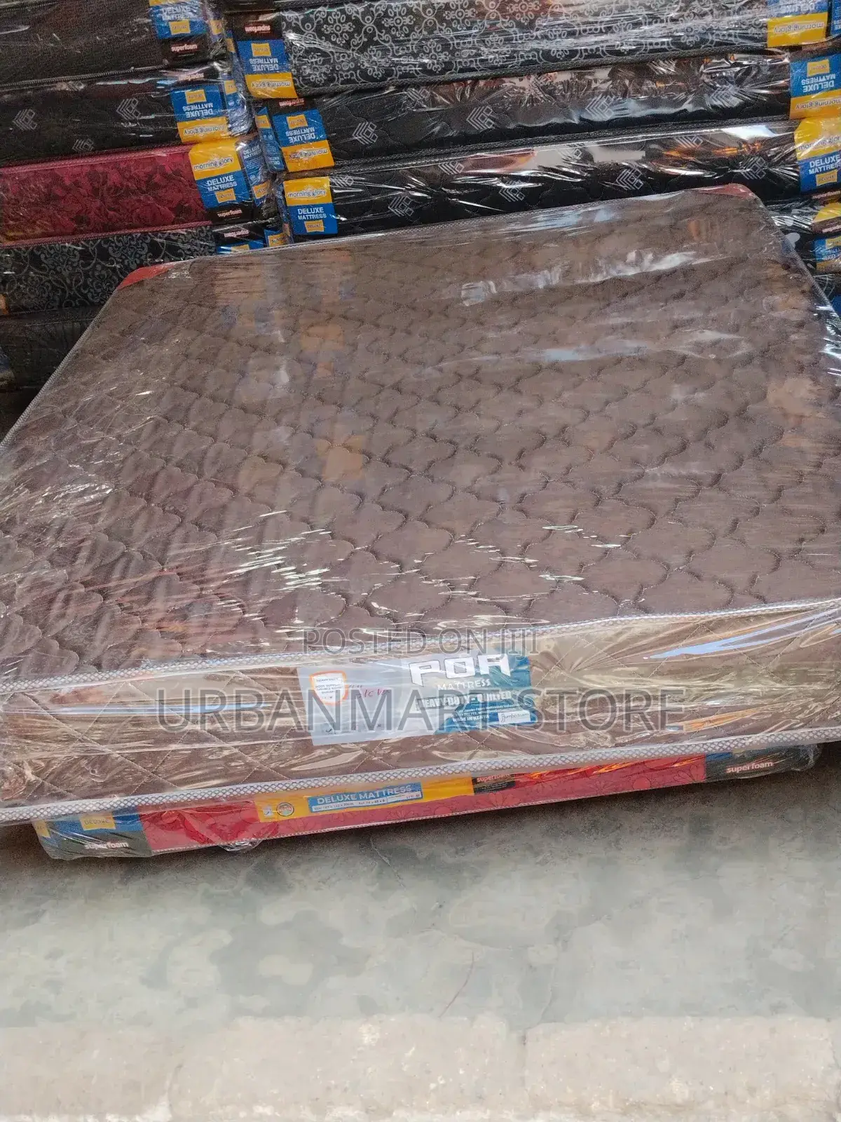 Jumbo 5 by 6 High Density Foam Mattress for Better Sleep, 8 Inches