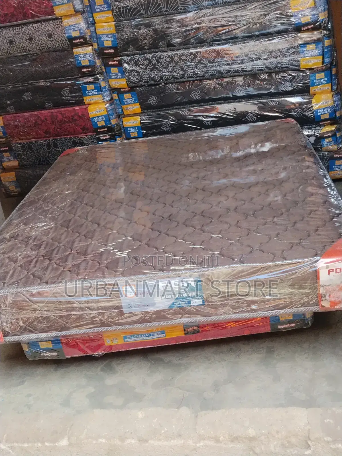 Jumbo 5 by 6 High Density Foam Mattress for Better Sleep, 8 Inches
