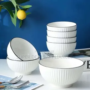 Six PCS Dinner Bowls