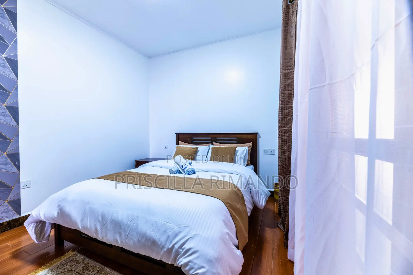 Modern 2-Bedroom Apartment in Kilimani|Gym, Balcony,Wifi, Backup Power