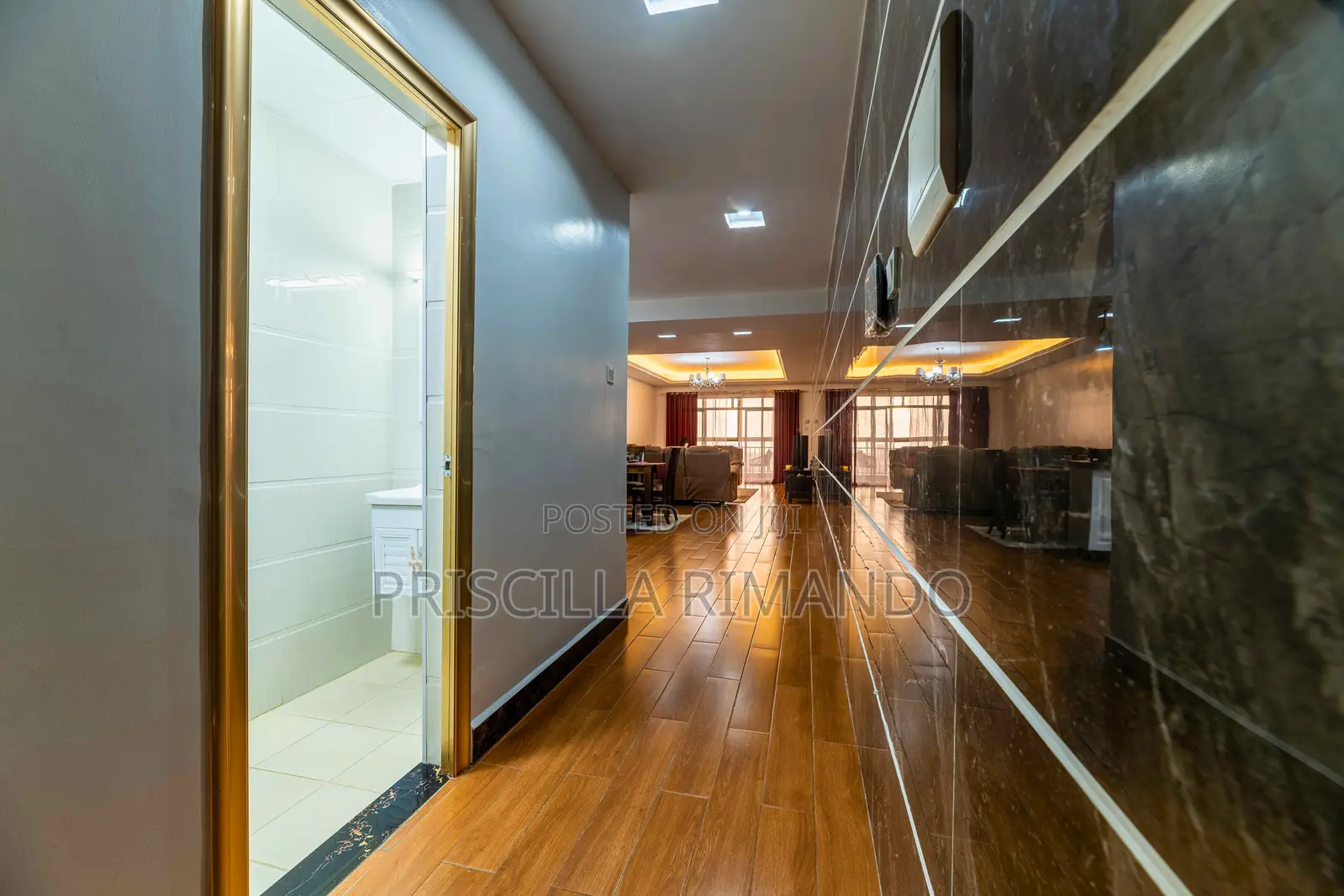 Modern 2-Bedroom Apartment in Kilimani|Gym, Balcony,Wifi, Backup Power