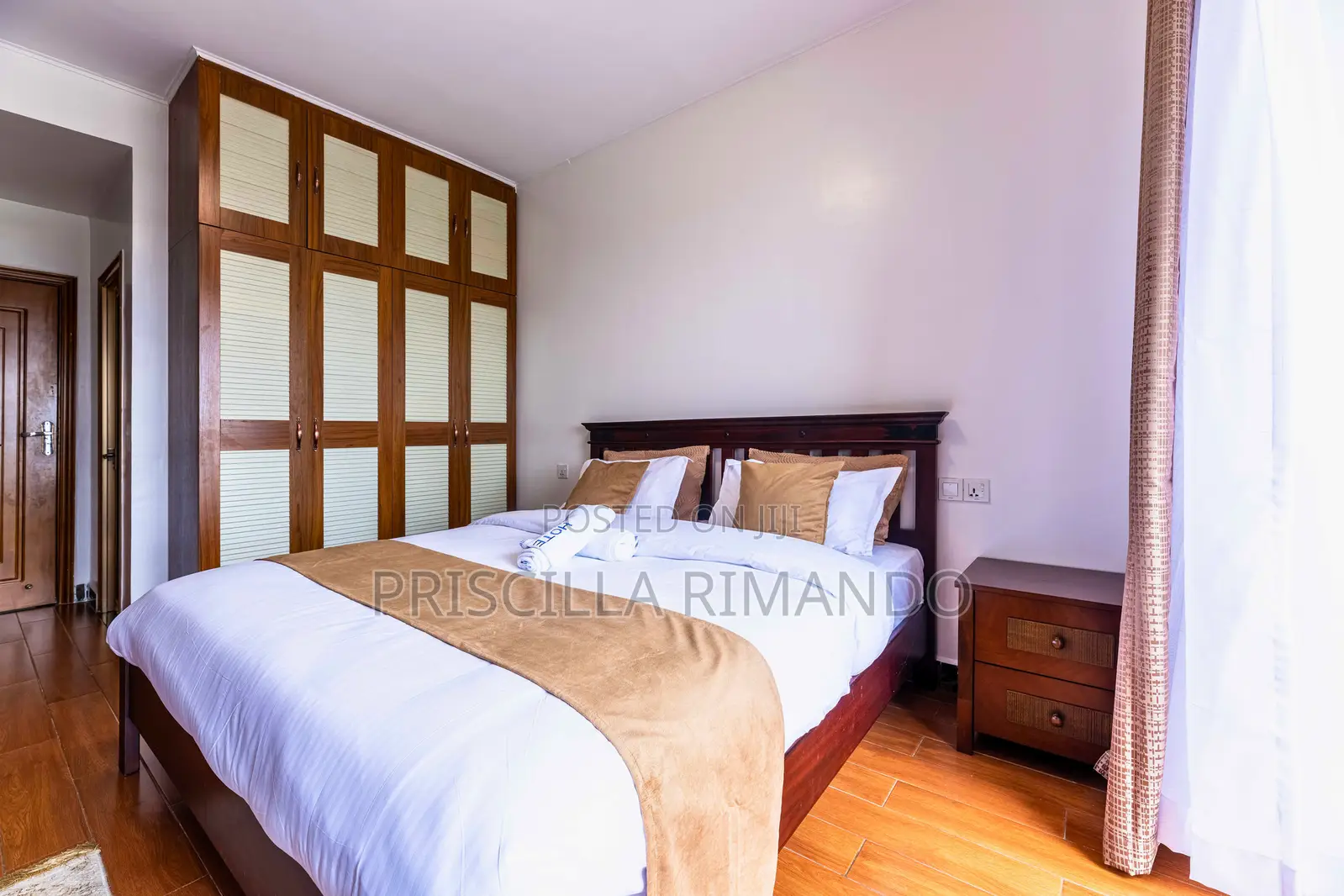 Modern 2-Bedroom Apartment in Kilimani|Gym, Balcony,Wifi, Backup Power