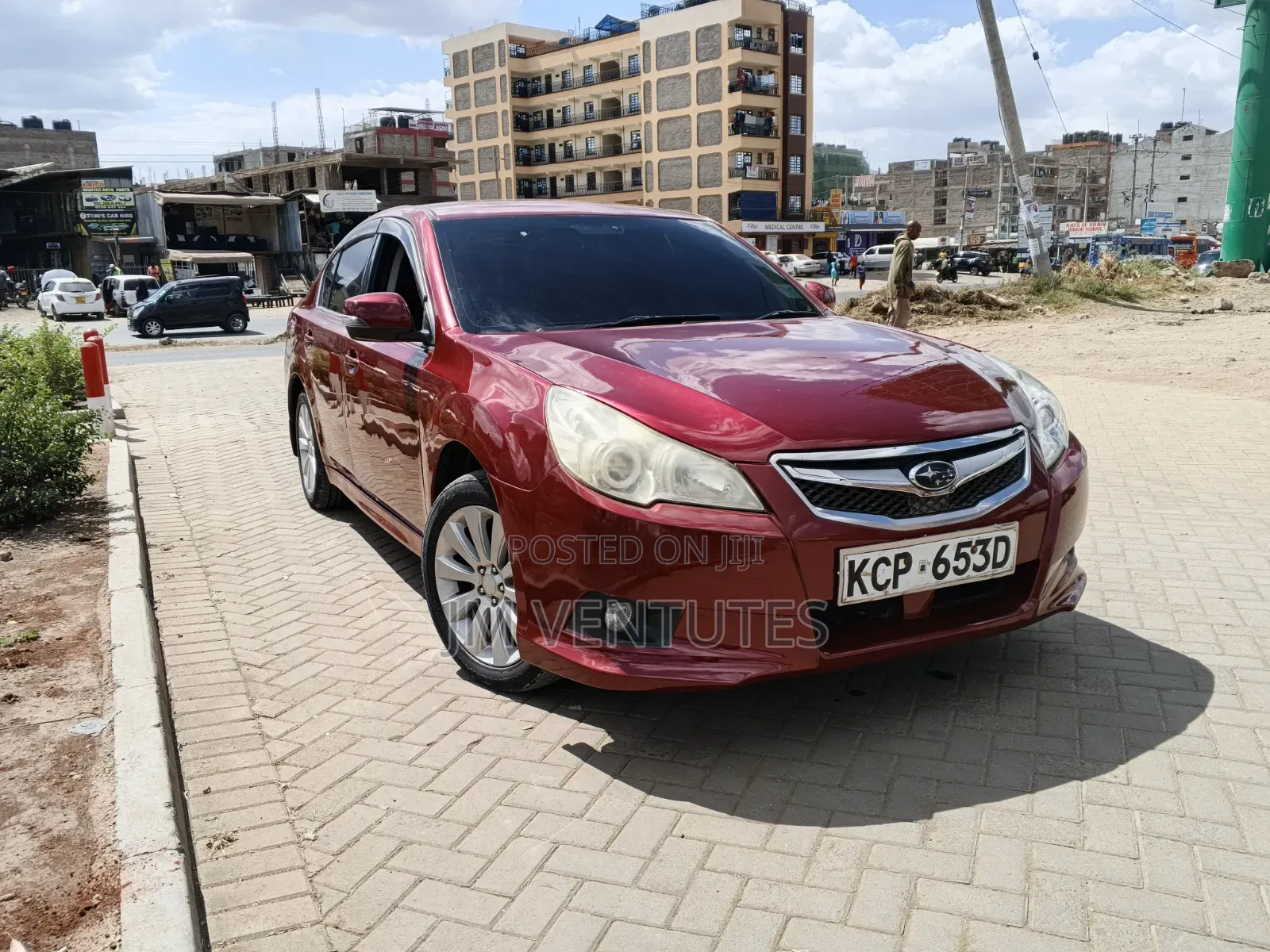 Subaru Legacy 2011 Red