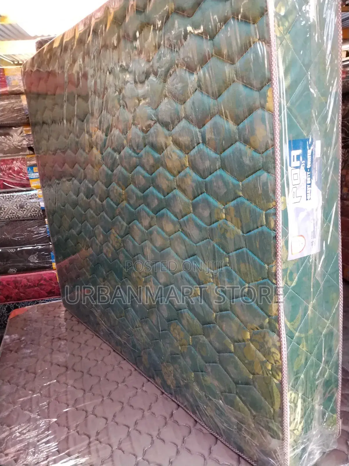 Jumbo High Density Mattress 5x6 10 Inch Quilted Top