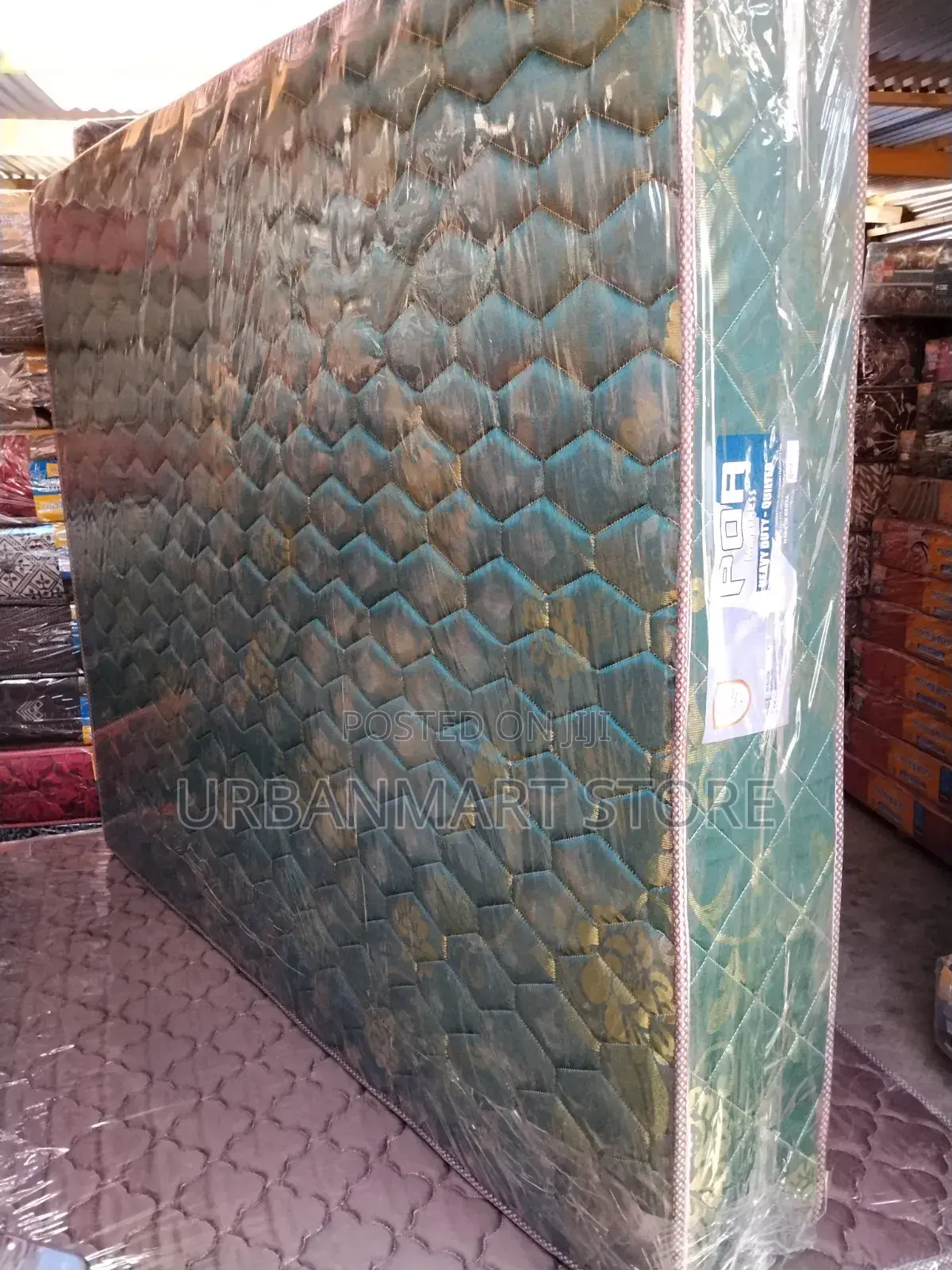 Jumbo High Density Mattress 5x6 10 Inch Quilted Top